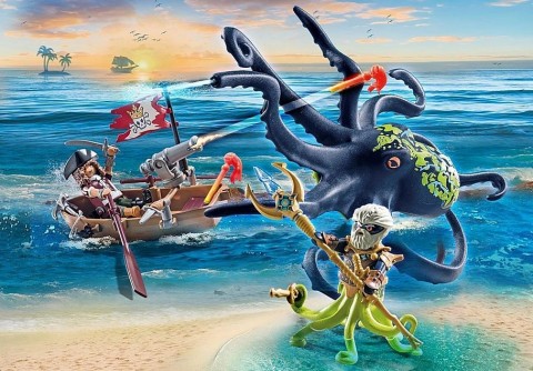 Set cu figurine Pirates 71419 Lupta cu caracatița giganticăIVET.RO - Reduceri de până la -80%