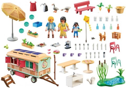 Set cu figurine Country 71441 Cafenea confortabilă în vagonIVET.RO - Reduceri de până la -80%