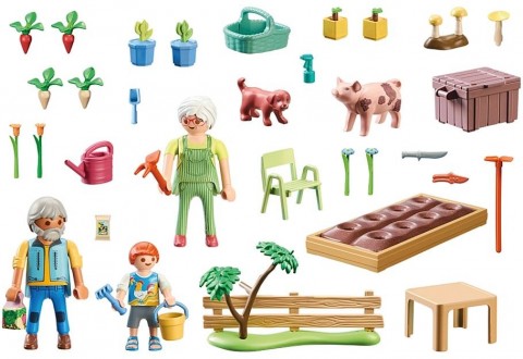 Set cu figurine Country 71443 Grădina de legume a buniculuiIVET.RO - Reduceri de până la -80%