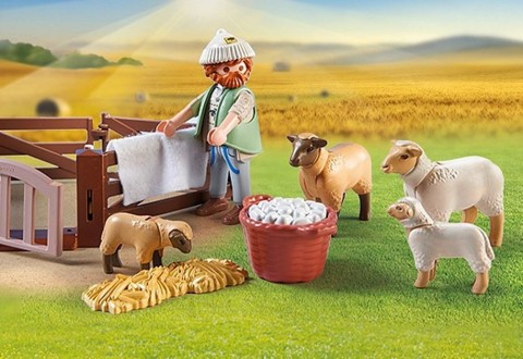Set cu figurine Country 71444 Tânărul cioban cu oiIVET.RO - Reduceri de până la -80%