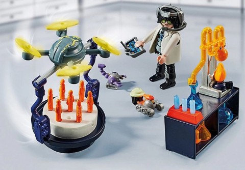 Set cu figurine My Life 71450 Om de știință cu roboțiIVET.RO - Reduceri de până la -80%