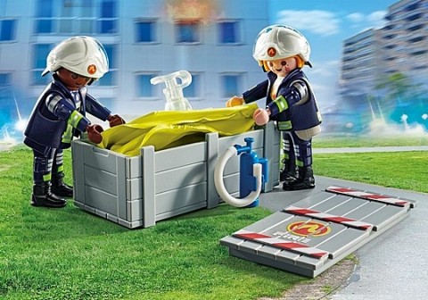 Set figurine Action Heroes 71465 Pompieri cu pernă de aerIVET.RO - Reduceri de până la -80%