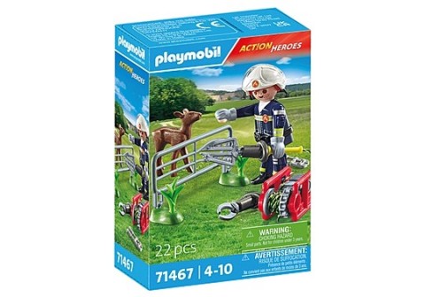 Set de figurine Action Heroes 71467 Pompieri - Salvarea animalelorIVET.RO - Reduceri de până la -80%