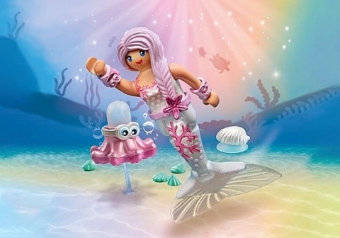 Set de figurine Special Plus 71477 Sirenă cu caracatiță care stropește cu apăIVET.RO - Reduceri de până la -80%