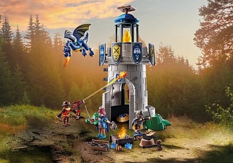 Set figurine Novelmore 71483 Turnul cavalerilor cu fierar și dragonIVET.RO - Reduceri de până la -80%
