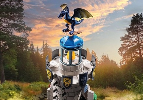 Set figurine Novelmore 71483 Turnul cavalerilor cu fierar și dragonIVET.RO - Reduceri de până la -80%
