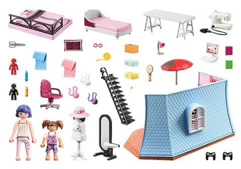 Set de figurine Miraculum 71334 Podul lui MarinetteIVET.RO - Reduceri de până la -80%