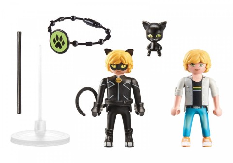 Set de figurine Miraculum 71337 Adrien și Pisica NeagrăIVET.RO - Reduceri de până la -80%