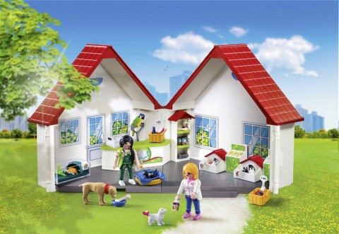 Set cu figurine City Life 71396 Magazin zoologic portabilIVET.RO - Reduceri de până la -80%