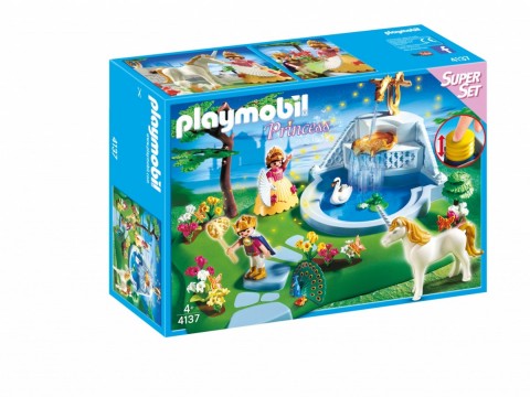 Set cu figurine Princess 4137 Grădina regală de basmIVET.RO - Reduceri de până la -80%