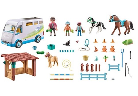 Set figurine Horses 71493 Lecții mobile de echitațieIVET.RO - Reduceri de până la -80%