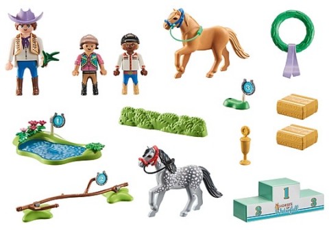 Set de figurine Horses 71495 Turneu de poneiIVET.RO - Reduceri de până la -80%