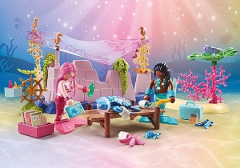 Set de figurine Princess Magic 71499 Îngrijirea subacvatică a animalelor marineIVET.RO - Reduceri de până la -80%