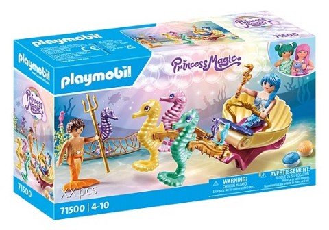 Set figurine Princess Magic 71500 Locuitorii subacvatici cu trăsura căluților de mareIVET.RO - Reduceri de până la -80%