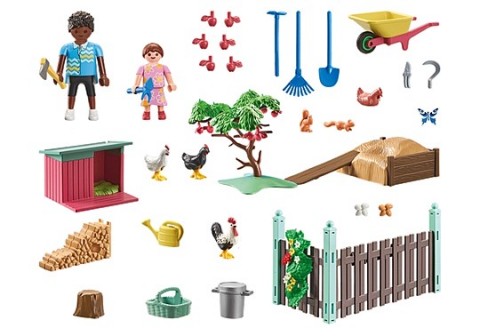 Set de figurine My Life 71510 Mică fermă de găini în grădina Tiny HouseIVET.RO - Reduceri de până la -80%