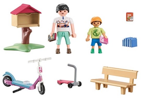 Set figurine My Life 71511 Schimb de cărțiIVET.RO - Reduceri de până la -80%