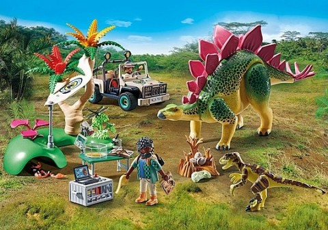 Set de figurine Dinos 71523 Tabără de cercetare cu dinozauriIVET.RO - Reduceri de până la -80%