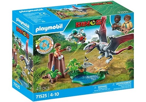 Set de figurine Dinos 71525 Stația de cercetare pentru dinozaurii DimorfodonIVET.RO - Reduceri de până la -80%