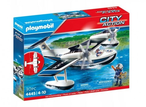 Set de figurine City Action 4445 Hidroavion de polițieIVET.RO - Reduceri de până la -80%