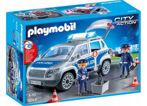 Set de figurine City Action 9053 Mașină de teren a polițieiIVET.RO - Reduceri de până la -80%