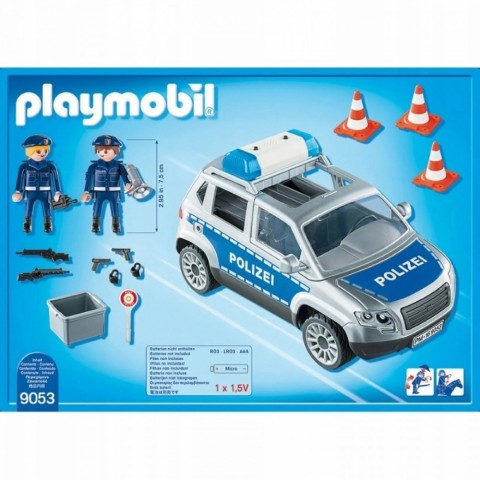 Set de figurine City Action 9053 Mașină de teren a polițieiIVET.RO - Reduceri de până la -80%