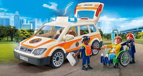Set de figurine City Life 71037 Mașină de salvareIVET.RO - Reduceri de până la -80%