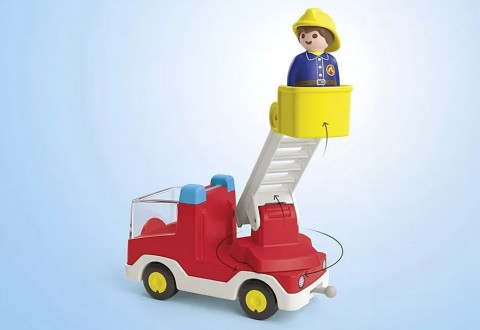Set cu figurină Junior 71683 Mașină de pompieri cu scarăIVET.RO - Reduceri de până la -80%