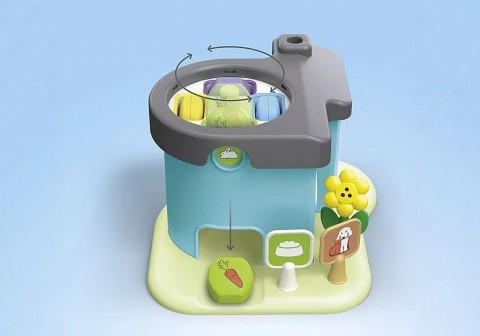 Set cu figurine Junior 71690 Hotel pentru animale cu distribuitor de hranăIVET.RO - Reduceri de până la -80%