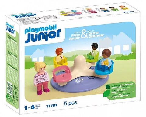 Set cu figurine Junior 71701 Carusel cu cifreIVET.RO - Reduceri de până la -80%