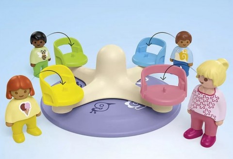 Set cu figurine Junior 71701 Carusel cu cifreIVET.RO - Reduceri de până la -80%