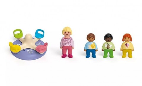 Set cu figurine Junior 71701 Carusel cu cifreIVET.RO - Reduceri de până la -80%