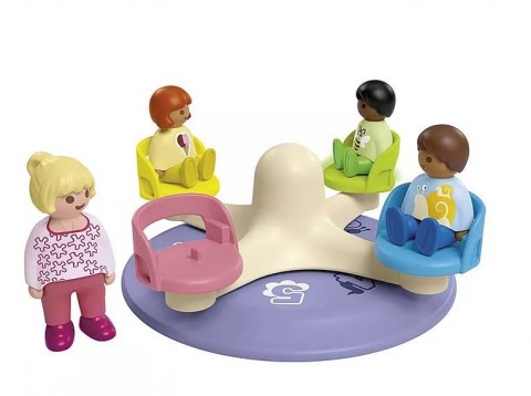 Set cu figurine Junior 71701 Carusel cu cifreIVET.RO - Reduceri de până la -80%