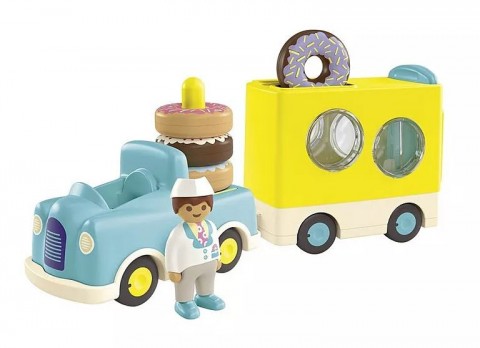 Set cu figurine Junior 71702 Camionul cu Gogoși cu funcție de asamblare și sortareIVET.RO - Reduceri de până la -80%
