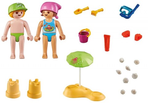 Set cu figurine Special Plus 71581 Copii și castel de nisipIVET.RO - Reduceri de până la -80%