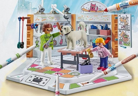 Set cu figurine Color 71514 Salon pentru câiniIVET.RO - Reduceri de până la -80%