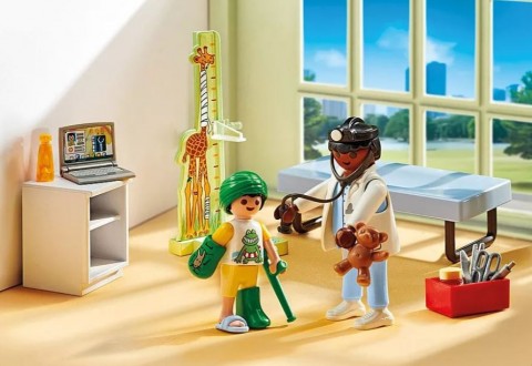 Set de figurine Action Heroes 71619 Pediatru cu ursuleț de plușIVET.RO - Reduceri de până la -80%
