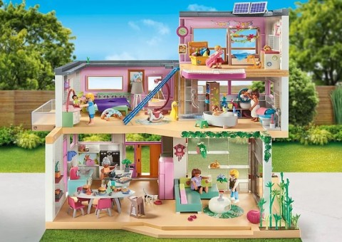 Set de figurine My Life 71607 Casă cu grădină de iarnăIVET.RO - Reduceri de până la -80%