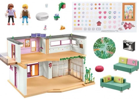 Set de figurine My Life 71607 Casă cu grădină de iarnăIVET.RO - Reduceri de până la -80%