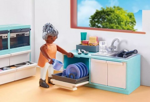 Set figurine My Life 71608 Bucătărie cu sufragerieIVET.RO - Reduceri de până la -80%