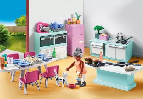 Set figurine My Life 71608 Bucătărie cu sufragerieIVET.RO - Reduceri de până la -80%