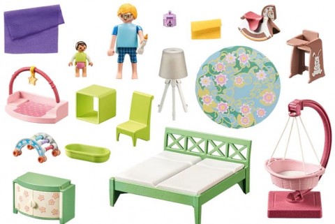Set de figurine My Life 71609 Dormitor cu colț de joacă pentru copiiIVET.RO - Reduceri de până la -80%