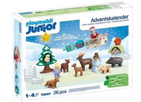 Set figurine Junior 70297 Crăciunul de Zăpadă - calendar de AdventIVET.RO - Reduceri de până la -80%