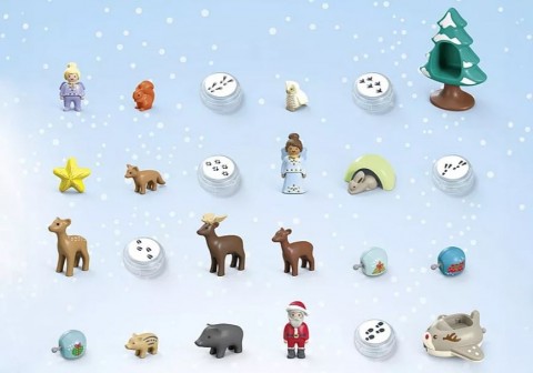 Set figurine Junior 70297 Crăciunul de Zăpadă - calendar de AdventIVET.RO - Reduceri de până la -80%