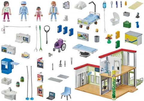 Set figurine Action Heroes 71615 Spital modernIVET.RO - Reduceri de până la -80%