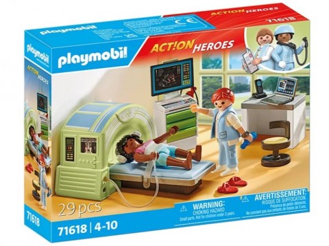 Set figurine Action Heroes 71618 Pacient în timpul unei rezonanțe magneticeIVET.RO - Reduceri de până la -80%