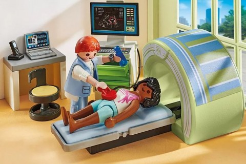 Set figurine Action Heroes 71618 Pacient în timpul unei rezonanțe magneticeIVET.RO - Reduceri de până la -80%