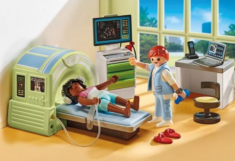 Set figurine Action Heroes 71618 Pacient în timpul unei rezonanțe magneticeIVET.RO - Reduceri de până la -80%