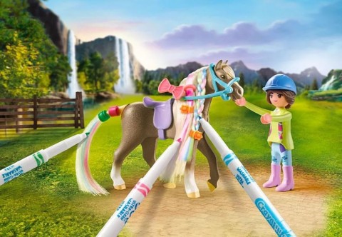 Set de figurine Horses 71640 Set creativ cu cal și cariociIVET.RO - Reduceri de până la -80%