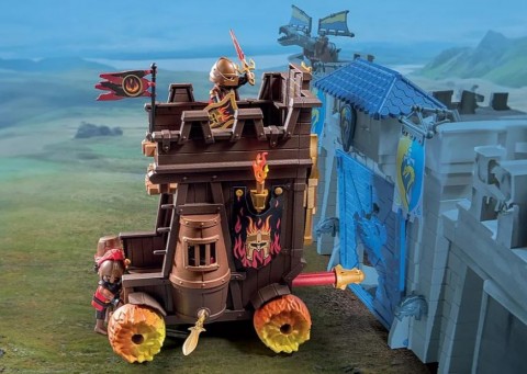 Set de figurine Novelmore 71643 Căruță de luptă cu tun de focIVET.RO - Reduceri de până la -80%