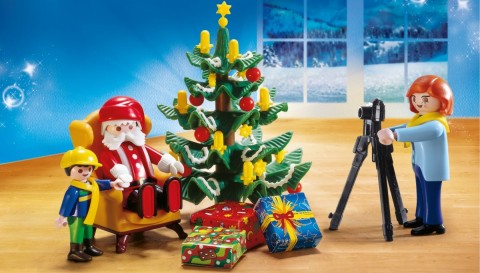 Set cu figurine Christmas 5753 Fotografie cu Moș CrăciunIVET.RO - Reduceri de până la -80%